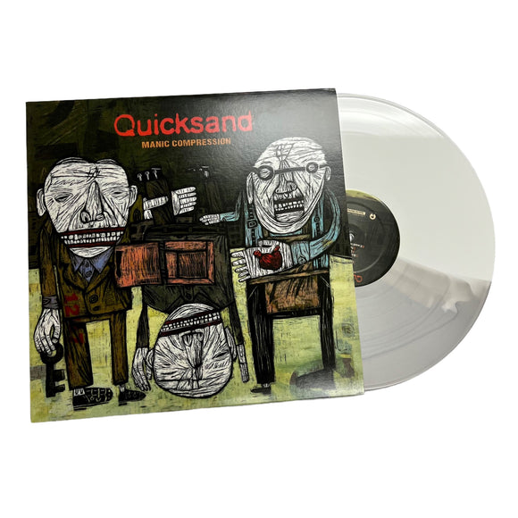 QUICKSAND – MANIC COMPRESSION (SILVER/WHITE SPLIT VINYL) - LP •