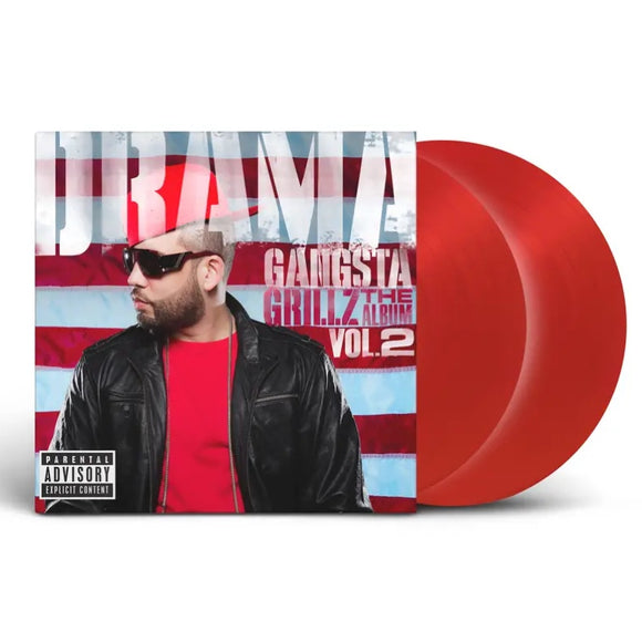 DJ DRAMA – GANGSTA GRILLZ: THE ALBUM VOL. 2 (RED VINYL) - LP •