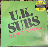 UK SUBS – DEMO KICKS  (COLORED VINYL) - LP •