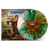 SOULFLY – ARCHANGEL (10TH ANNIVERSARY INDIE EXCLUSIVE NATURAL GREEN ORANGE BROWN SPLATTER) - LP •