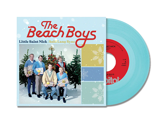BEACH BOYS – LITTLE SAINT NICK (BLUE VINYL) - 7