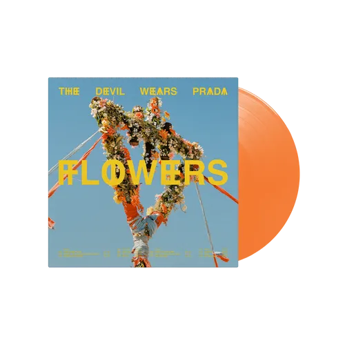 DEVIL WEARS PRADA – FLOWERS (INDIE EXCLUSIVE TRANSPARENT ORANGE) - LP •