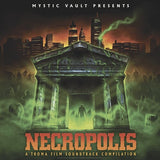 NECROPOLIS: TROMA ENTERTAINMENT – O.S.T. ( GREEN/ORANGE TRANSPARENT SPLATTER) - LP •