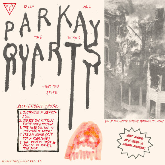 PARQUET COURTS – TALLY ALL THE THINGS YOU BROKE - LP •