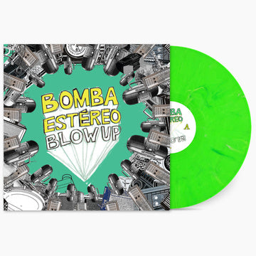 BOMBA ESTEREO – BLOW UP (LIME GREEN MARBLE) - LP •