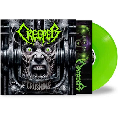 CREEPER – CRUSHING (NEON GREEN) - LP •