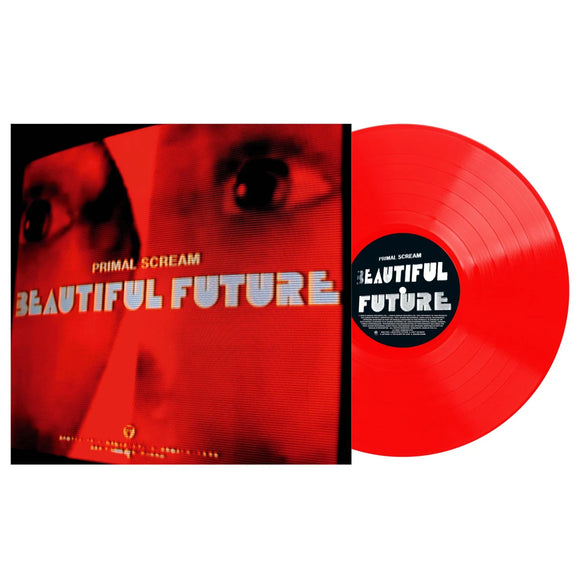 PRIMAL SCREAM TOMORROW END'S TODAY レコード PRIMAL SCREAM BEAUTIFUL FUTURE (RED VINYL) LP – Lunchbox Records