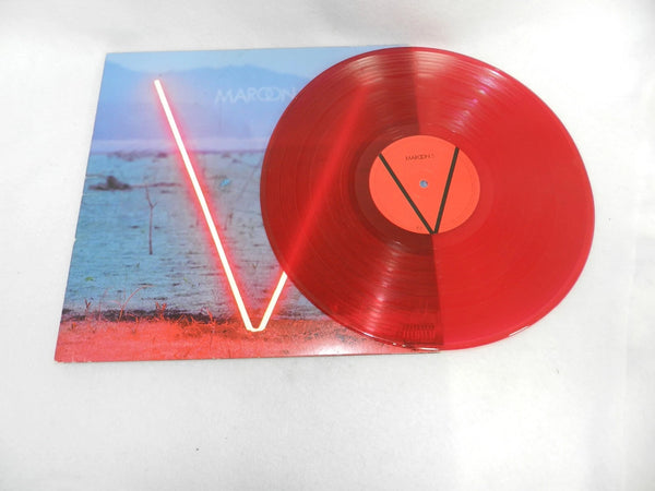 MAROON 5 V (COLV) (RED) LP – Lunchbox Records