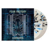 FEAR FACTORY – DIGIMORTAL (25TH ANNIVERSARY BLACK & BLUE SPLATTER) (RSD26) - LP •