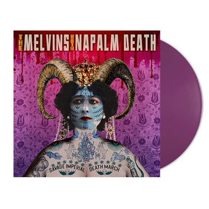 MELVINS / NAPALM DEATH SAVAGE IMPERIAL DEATH MARCH(CO LP
