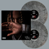 KING VON – WHAT IT MEANS TO BE KING (SILVER & BLACK MARBLE) - LP •