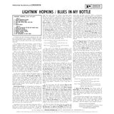 LIGHTNIN,HOPKINS – BLUES IN MY BOTTLE (BLUESVILLE ACOUSTIC SOUNDS SERIES) - LP •