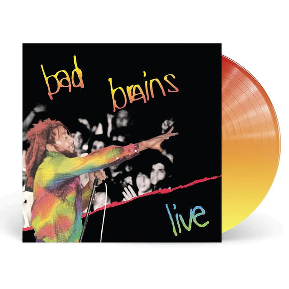BAD BRAINS LIVE (RSD SOLAR FLARE) LP – Lunchbox Records