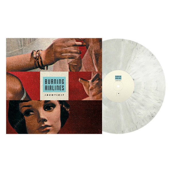 BURNING AIRLINES IDENTIKIT (WHITE/BLACK MARBLE) LP – Lunchbox Records