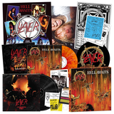 SLAYER – HELL AWAITS (W/BOOK) (3LP COLORED VINYL BOX SET) - LP •