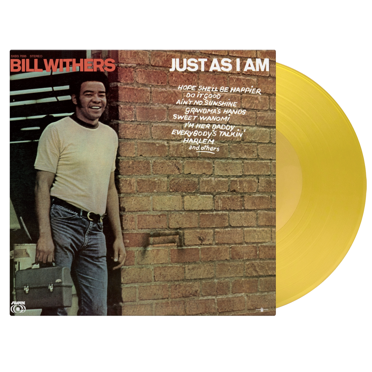 WITHERS,BILL JUST AS I AM (180 GRAM TRANS YELLOW LP – Lunchbox Records