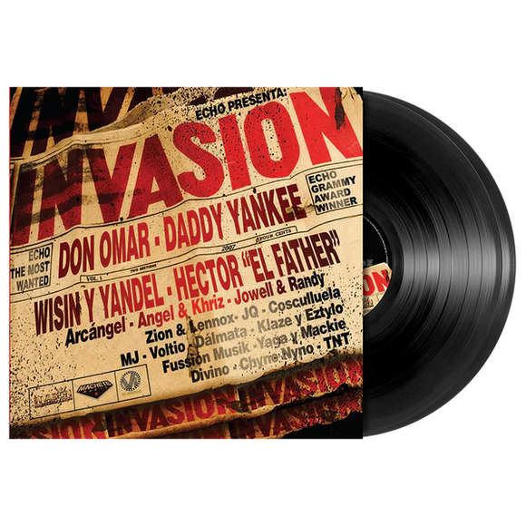 ECHO PRESENTA: INVASION – VARIOUS ARTISTS - LP •