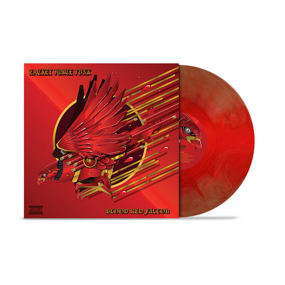 ZACKEY FORCE FUNK BLOOD RED FALCON (RED MARBLED) LP – Lunchbox Records