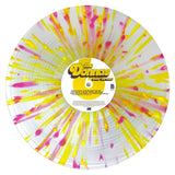 DONNAS – SPEND THE NIGHT (CLEAR W/ CANARY & PINK SPLATTER) - LP •