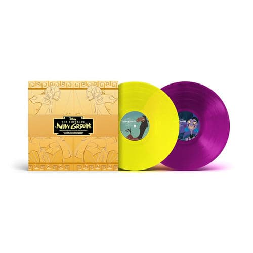 EMPEROR'S NEW GROOVE – O.S.T. (POTION PURPLE/LLAMA LEMON) - LP •