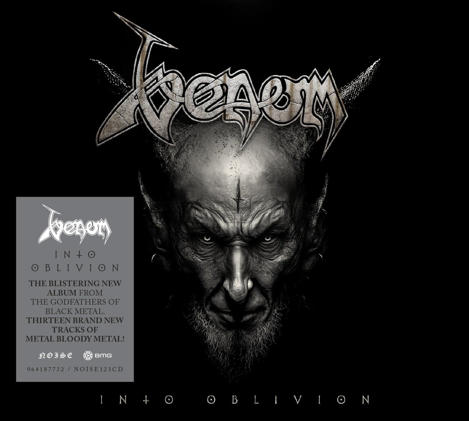 VENOM INTO OBLIVION (INDIE EXCLUSIVE CLEAR/BLACK LP – Lunchbox Records