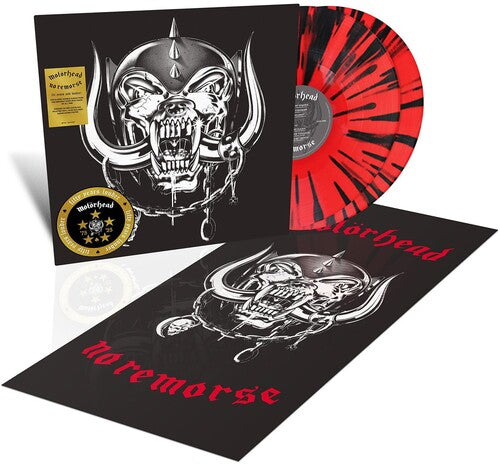 MOTORHEAD – NO REMORSE (RED/BLACK SPLATTER) - LP •