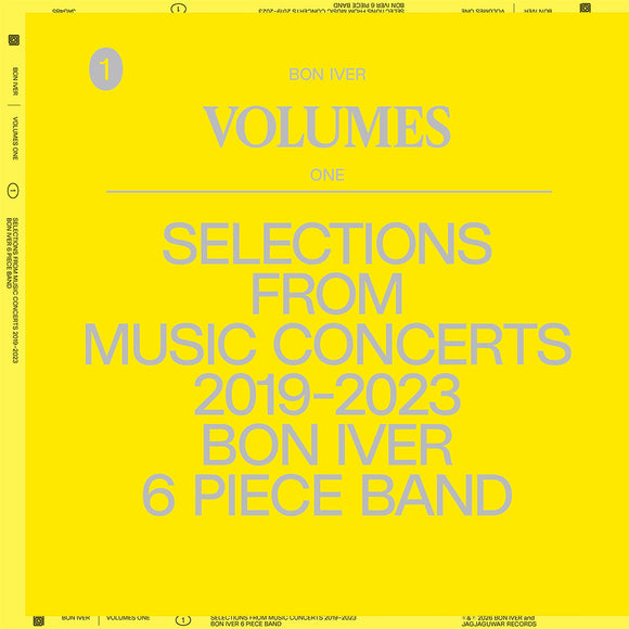 BON IVER VOLUMES: ONE SELECTIONS FROM M CD – Lunchbox Records