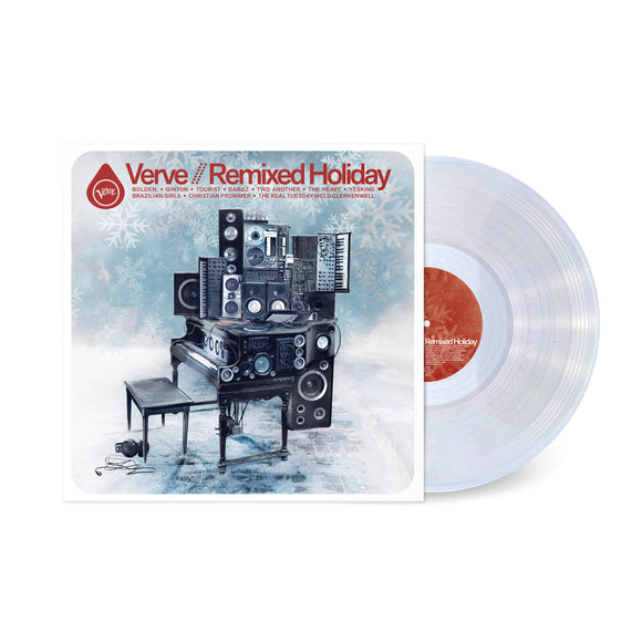 VERVE REMIXED HOLIDAY – VARIOUS (CRYSTAL CLEAR) - LP •