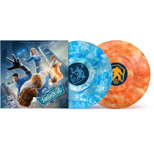 GIACCHINO,MICHAEL  – FANTASTIC FOUR: FIRST STEPS O.S.T. (CLEAR W/ ORANGE & CLEAR W/ BLUE) - LP •