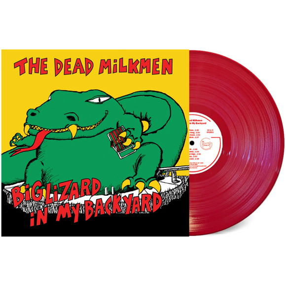 DEAD MILKMEN BIG LIZARD IN MY BAC(RSDE RED LP – Lunchbox Records