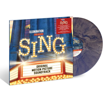 SING – O.S.T. (PSYCHEDELIC BLUE) - LP •