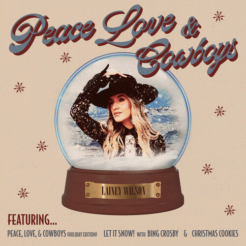 WILSON,LAINEY – PEACE LOVE & COWBOYS (HOLIDAY EDITION) - CD •
