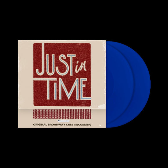 GROFF,JONATHAN – JUST IN TIME - ORIGINAL BROADWAY CAST RECORDING (BLUE VINYL) - LP •
