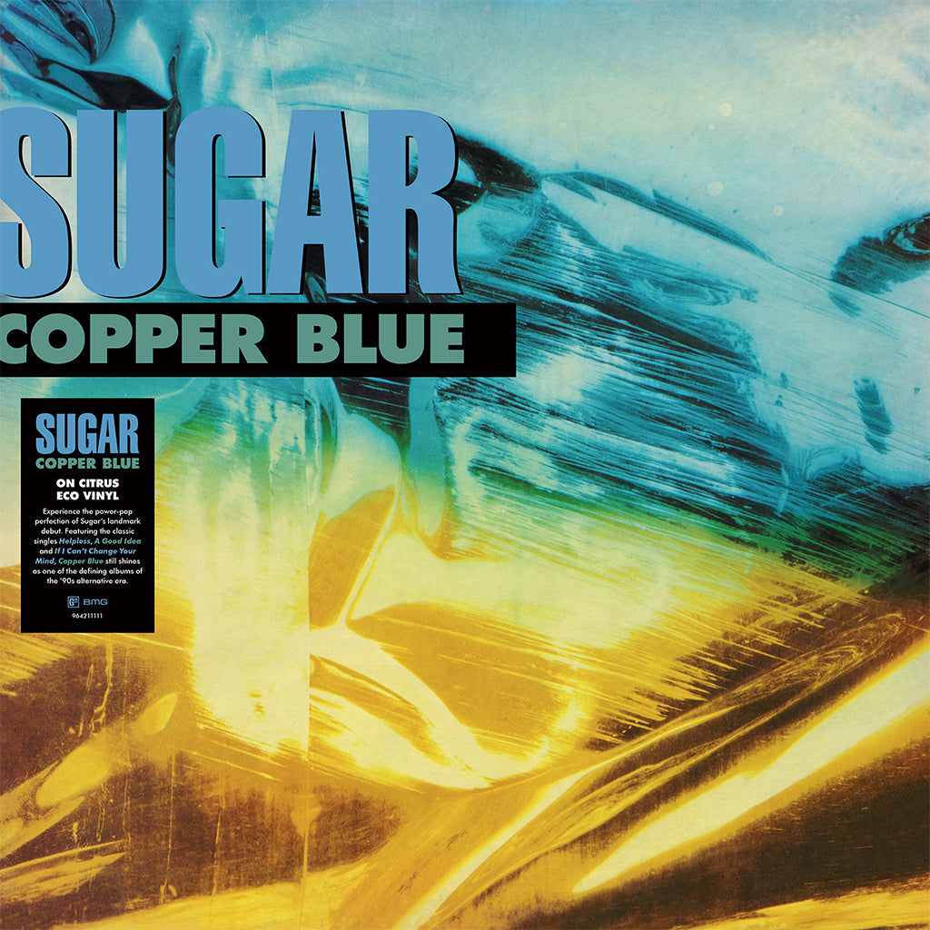 SUGAR『COPPER BLUE』LP アナログ レコード SUGAR COPPER BLUE (CITRUS ORANGE) LP – Lunchbox Records