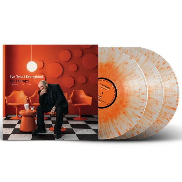 TEDDY SWIMS – I'VE TRIED EVERYTHING BUT THERAPY (COMPLETE EDITION) (MILKY CLEAR & ORANGE SPLATTER 3LP) - LP •