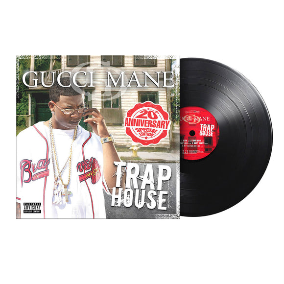 GUCCI MANE – TRAP HOUSE (20TH ANNIVERSARY) - LP •