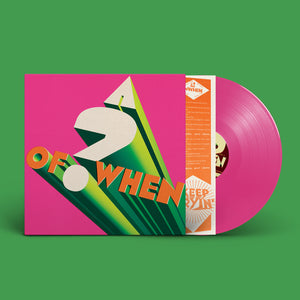 PANDA BEAR & SONIC BOOM A OF WHEN (PINK BIOVINYL) LP – Lunchbox