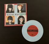 BIKINI KILL – ANTI-PLEASURE DISSERTATION (SKY BLUE VINYL) - 7" •