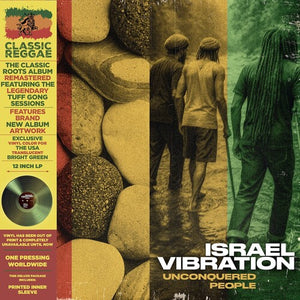 ISRAEL VIBRATION UNCONQUERED PEOPLE (TRANSPARENT GREEN) LP