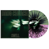 DRUG CHURCH – SWELL (INDIE EXCLUSIVE HALF OLIVE/HALF VIOLET W/BLACK SPLATTER) - LP •