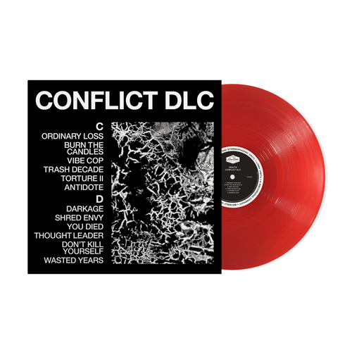 HEALTH – CONFLICT DLC (INDIE EXCLUSIVE TRANSLUCENT RUBY RED) - LP •
