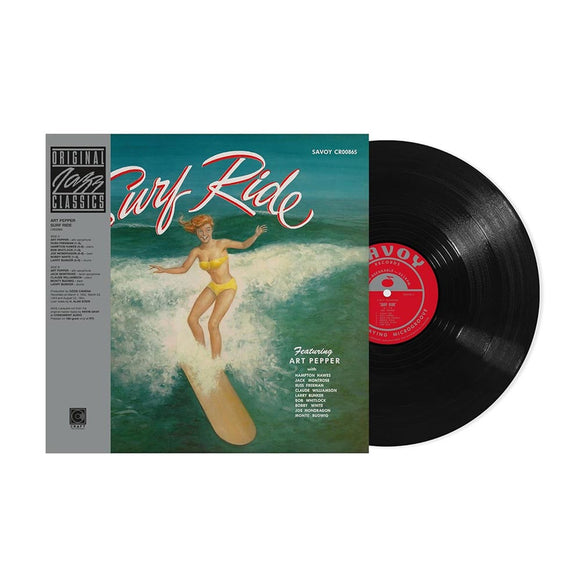 PEPPER,ART – SURF RIDE (ORIGINAL JAZZ CLASSICS SERIES) - LP •
