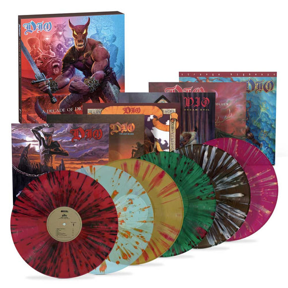 洋楽 Dio A Decade of Dio: 1983-1993 6CD BOX DIO DECADE OF DIO: 1983-1993 (BOX) LP – Lunchbox Records