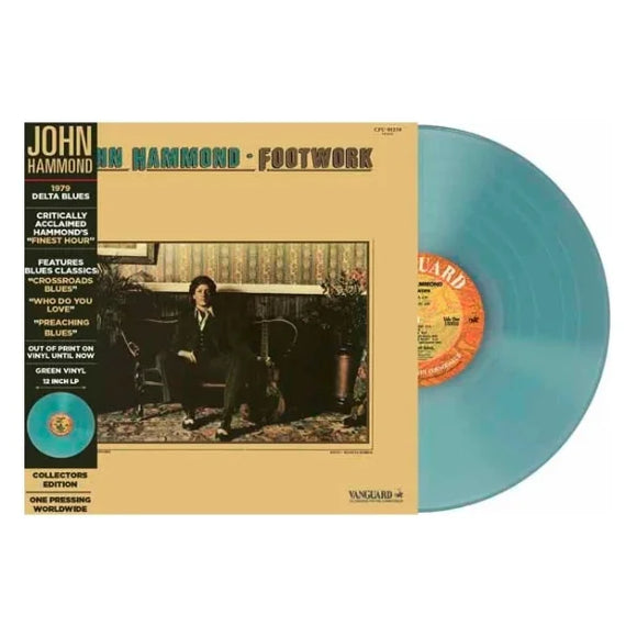 HAMMOND,JOHN – FOOTWORK (DELUXE GREEN VINYL) - LP •
