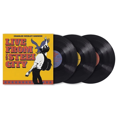 GODWIN,CHARLES WESLEY – LIVE FROM THE STEEL CITY (3LP) - LP •