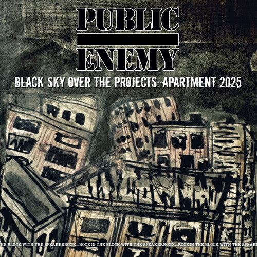PUBLIC ENEMY – BLACK SKY OVER THE PROJECTS: APARTMENT 2025 - CD •