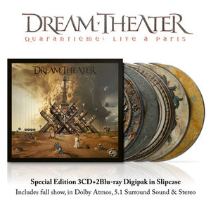 DREAM THEATER QUARANTIEME: LIVE A PARIS (WITH BLURAY CD – Lunchbox