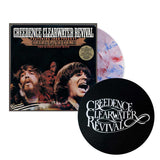 CREEDENCE CLEARWATER REVIVAL – CHRONICLE: 20 GREATEST (RED/WHITE/BLUE SWIRL VINYL WITH SLIPMAT) - LP •