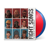 VALVE STUDIO ORCHESTRA  – FIGHT SONGS: THE MUSIC OF TEAM FORTRESS 2 (RED & BLUE VINYL) - LP •