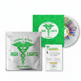 JAZZ DISPENSARY: VARIOUS – COSMIC STASH HIGH LIGHTS (CLEAR WITH SPLATTER VINYL) - LP •